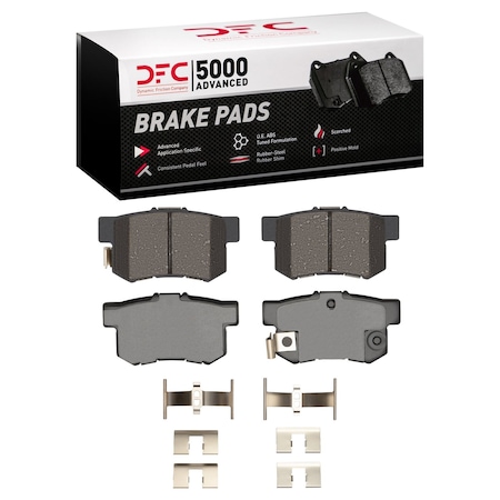 Dfc 5000 Advanced Disc Brake Pad Set, 1551-0537-02