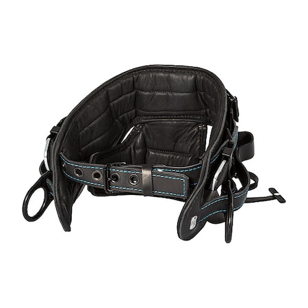 Falltech Body Belt, 6 D-Rings, Hips Location, Steel, Includes Padding: Yes , M 8050M