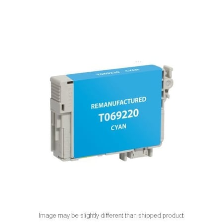 Epson Replacement, CYAN Compatible InkJet Ink, 350 page yield T069220-S