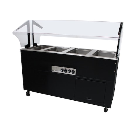 Advance Tabco Portable Hot Food Buffet Table electric stainless steel top BSW4-240-B-SB