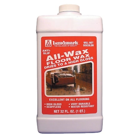 Lundmark 32 Oz. All-Wax Floor Wax 3201F32-6