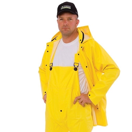 Stormfront Rain Jacket, 0.35 mm Pvc/Polyester RJ352Y3XL