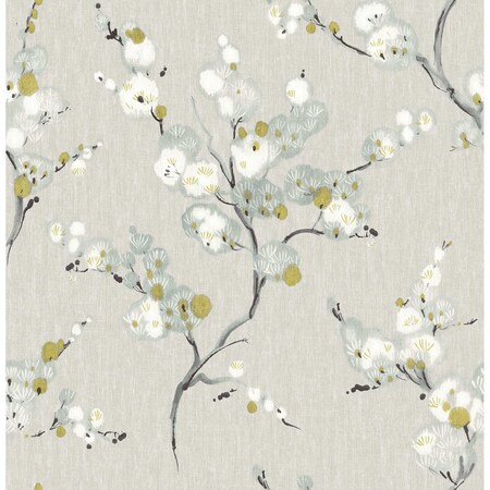 Brewster Bliss Blue Floral Wallpaper 2904-24308