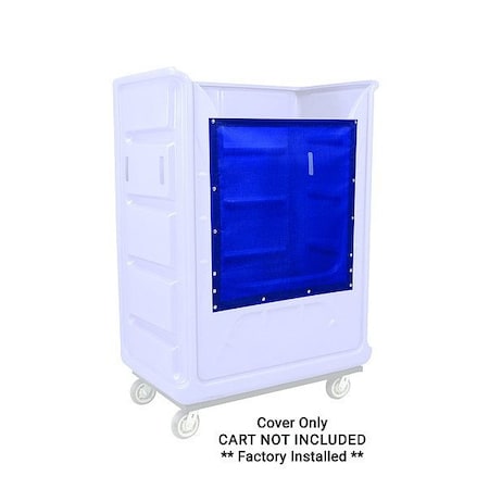 Royal Basket Trucks Mesh Flap, 40 1/2" H, 20 1/2" L, Blue G36-BBX-BGF