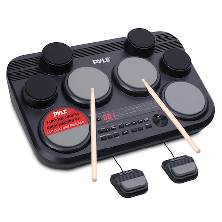 Pyle Electronic Tabletop Drum Pad Set PTED09