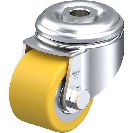 Blickle Kingpin Swivel Caster, PU, 2", 330 lb. LKRA-VSTH 50K