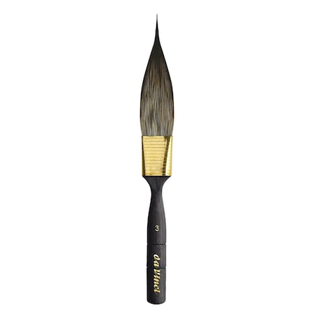 Da Vinci CASANEO Double Sided Dagger Striper w/Traditional Pinstriping Handle, Synthetic, Series 704, Size 3 VA-704_3