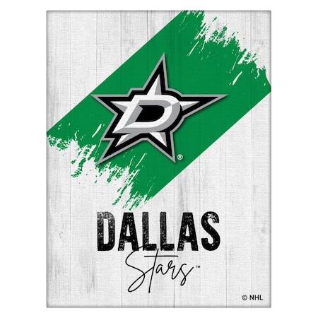 Holland Bar Stool Co Dallas Stars 15 in. x 20 in. Canvas Wall Art LCnvs
