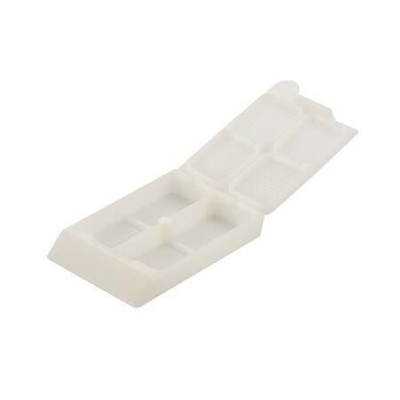 Caplugs Compartmented Biopsy Cassettes, Wht, PK501 2584252W90E1