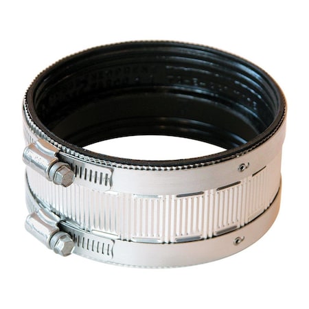 Fernco 4 x 4 in. PVC No Hub Coupling 4873022