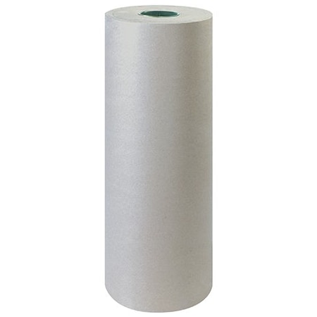 Non-Branded Kraft Paper Rolls, 24 in Roll Width, 23 lb Roll Weight, 30 lb Basis Weight KPB2431