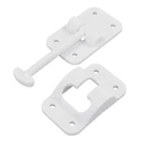 Powerhouse 3.5 in. T-style Door Holder, White PO1843177