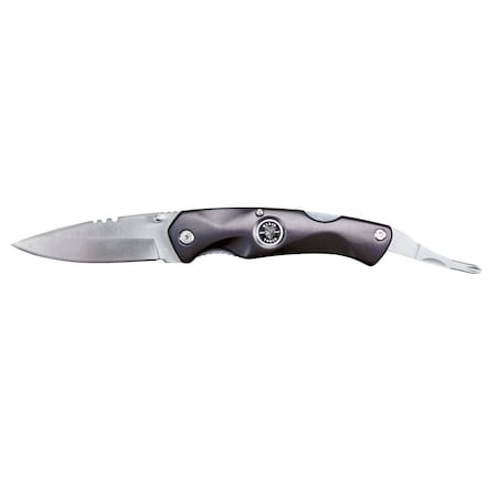 Klein Tools Electrician's Pocket Knife w/No 2 Phillips 44217