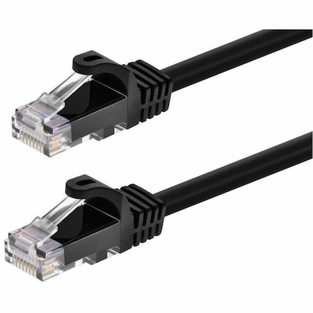 Monoprice Flexboot Cat6 24AWG Cable, 20 ft.Black 11277