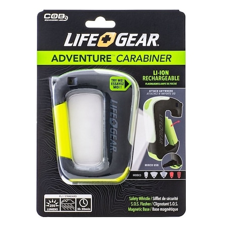 Dorcy Life+Gear Flashlight, Battery, 250 Lumens 41-3932