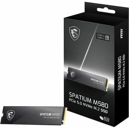 Msi SPATIUM M580 PCIe5 NVMeM.2 4TB SM580PN4TB