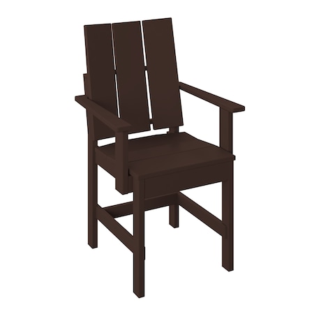 Polybird MODERN DINING CHAIR. TUDOR BROWN POLYBIRD P9-R