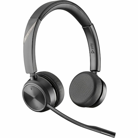 Poly Savi 7220 Office Binaural Wireless Headset, Black 7W6D5AA
