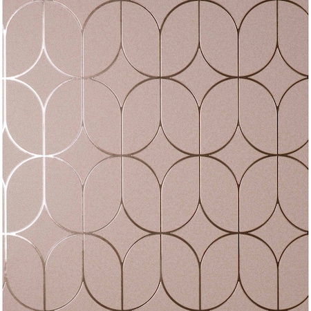 Advantage Raye Pink Rosco Trellis Wallpaper 4157-42805