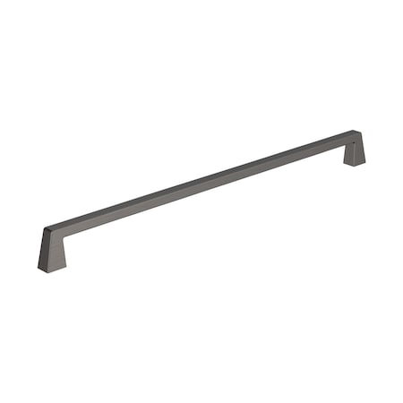Amerock Blackrock 18 inch 457mm Center-to-Center Gunmetal Appliance Pull BP55281GM
