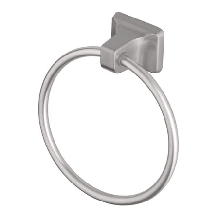 Oakbrook Collection Brushed Nickel Towel Ring Die Cast Zinc BH-OB30001BN