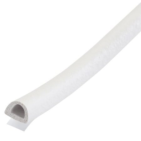 M-D Building Products 1/4 in. x 5/16 in. x 17 ft. White Premium Thermoplastic Rubber PLATINUM Window Seal for Medium Gaps 05684