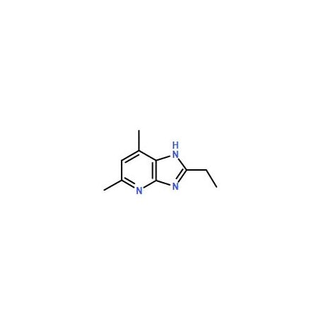 Ak Scientific 2-Ethyl-5, 7-dimethyl-3H-imidazo[4, 5-b]pyridine (250mg), CAS 133240-06-9 Z2558-250mg