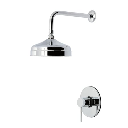 Kingston Brass Single-Handle Pressure Balanced Shower Faucet, Polished Chrome KB6331DLSO