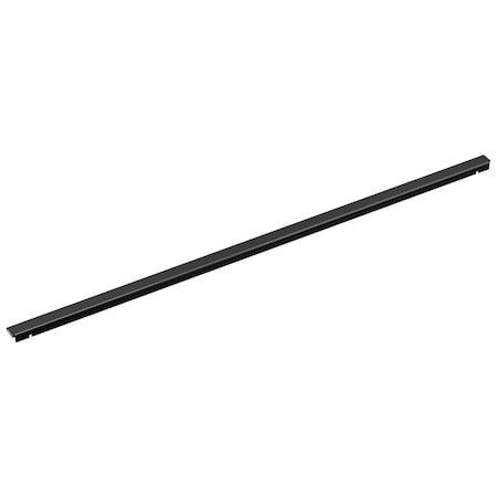 Delta 36 in Linear Shower Drain Wall Edge In Matte Black DT0733670-BL
