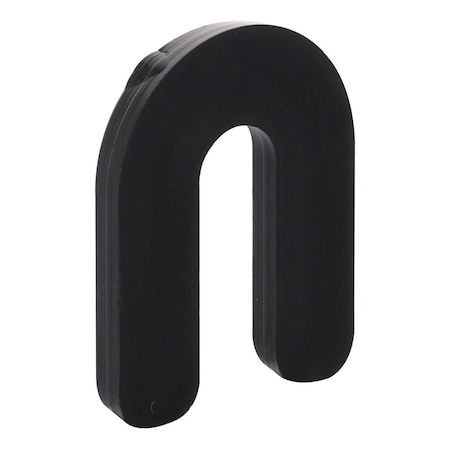 Brixwell 1/4in x 2in Plastic Horseshoe Shim Black, 100PK PHS42-XCP100