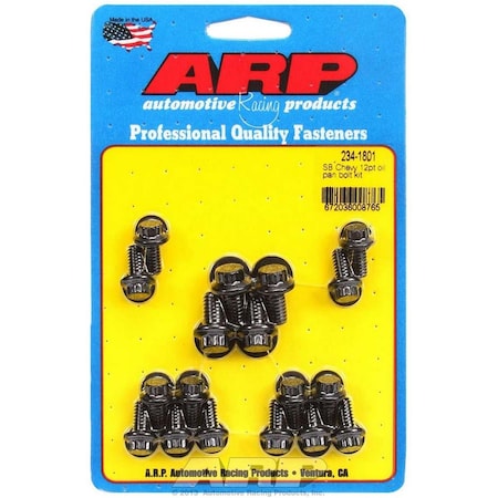 Arp 234-1801 12-Point Oil Pan Bolt Kit for Small Block Chevy ARP234-1801