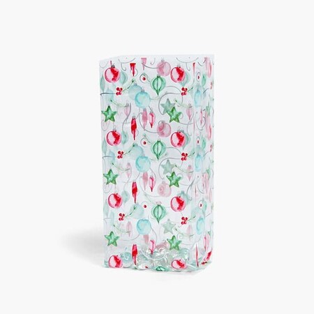 Nashville Wraps Painted Ornaments Cello Bags, 4x2.5x9.5 in, 100PK C2BPO