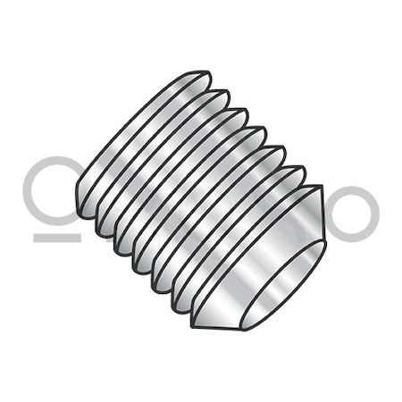Oxoxo 1/4-28X1/2 Fine Thread Socket Set Screw Cup Plain, 100PK 171294