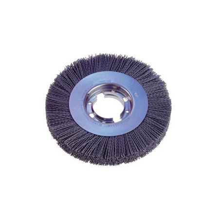 Osborn ATB MASTER ULTRA GRIT WIDE FACE WHEEL BRUSH, 10 IN DIA BRUSH, 1 IN W FACE, 0.04 IN DIA 22312