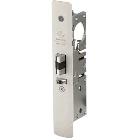 Adams Rite Retrofit Deadlatch, 1-1/8" BS, US28, Flat 4-5/8" Stk, LH 4530-35-101-628