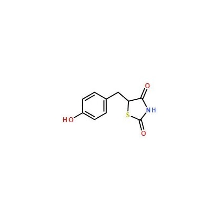 Ak Scientific 5-(4-Hydroxybenzyl)-2, 4-thiazolidinedione (1g), CAS 74772-78-4 Z2452-1g