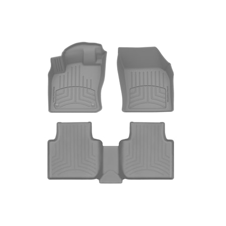 Weathertech Grey, Front and Rear FloorLiner HP 4615631IM-469893IM