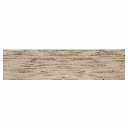 Apollo Tile Artisana 3x12 in. Wooden Grey Textured Etched Linear Wave Elongated Subway Tile (5 sq ft/case) 20PK APLEFT8802WGA