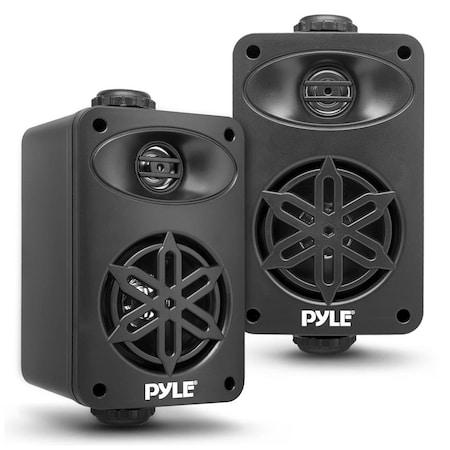 Pyle PyleUsa Indoor Outdoor Speakers Pair PDWR35BK