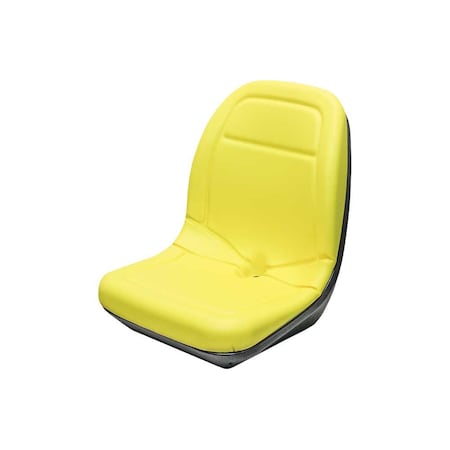 Uni Pro KM 229 Bucket Seat, Yellow Vinyl 8775