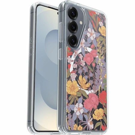 Otterbox Symmetry Clear Magnetic Case For Samsung Galaxy S25, Floral Clear 77-97692