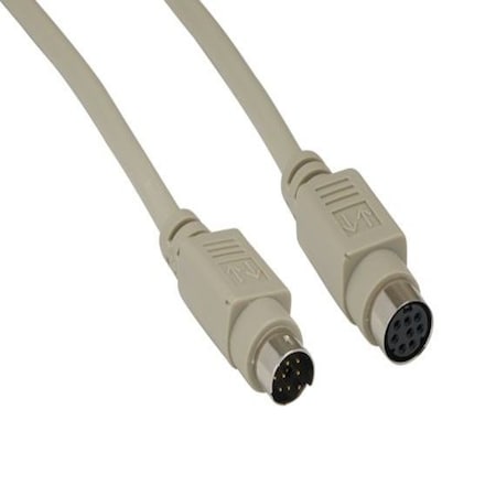Sanoxy 6ft Mini-DIN8 M/F Serial Extension Cable SNX-CBL-LDR-MD107-0206