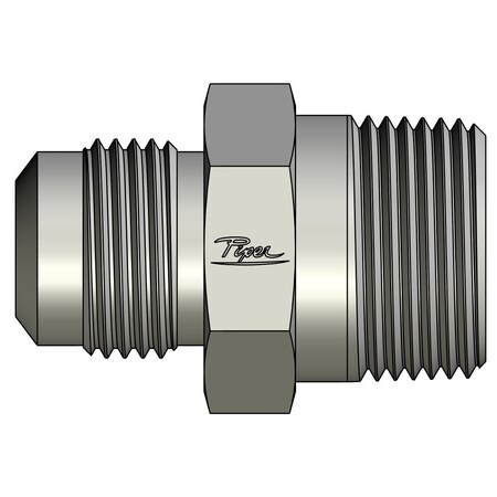 Piper 5/8in. Male JIC X 3/4in. Male Pipe, Straight 0100-10-12