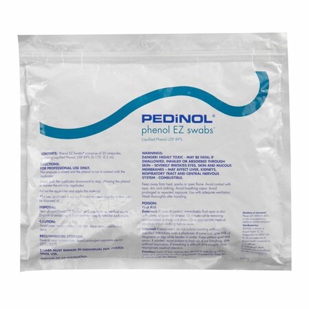 Phenol Ez Swab Phenol Liquid 89% Liquid Ampule, 30PK 30884629730