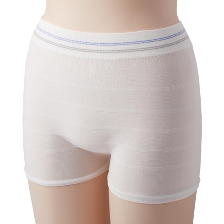 Medline Premium Knit Incontinence Underpants, Size M/L, for Waist Size 20in-60in, 100PK MSC86300