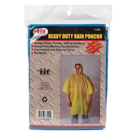 Jmk 77500 Heavy Duty Rain Poncho, 36PK 6129696