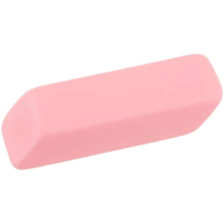 Alfred Music 2.125 x 0.75 x 0.25 in. Beveled Eraser, Pink, Large, 12PK SW2626215