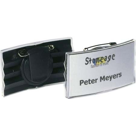 Durable Office Products ID Badge Holder, 2-3/4" L, Dual, PK25 821819