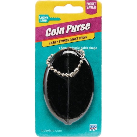 Lucky Line Plastic Steel 2''x3'' Squeeze Coin Holder 94101