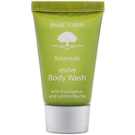Basic Earth Botanicals Bath Gel Tube, Flip Cap, 30ml/1oz, PK300 C30F-BEB